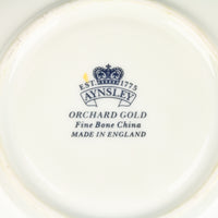 AYNSLEY Orchard Gold Cup & Saucer