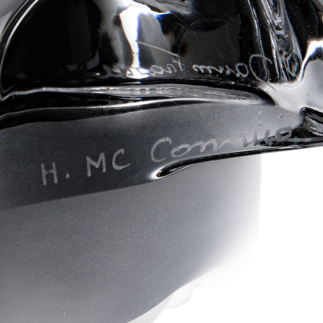 DAUM Crystal Face Mask Paperweight