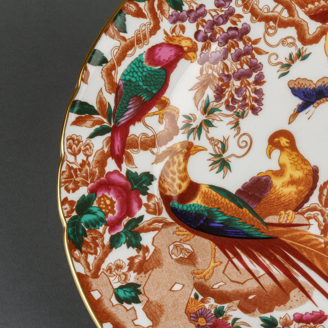ROYAL CROWN DERBY OLDE AVESBURY A73 Dinner Plates - Set of 4