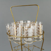 Drink Set & Wire Stand - 10 Pieces