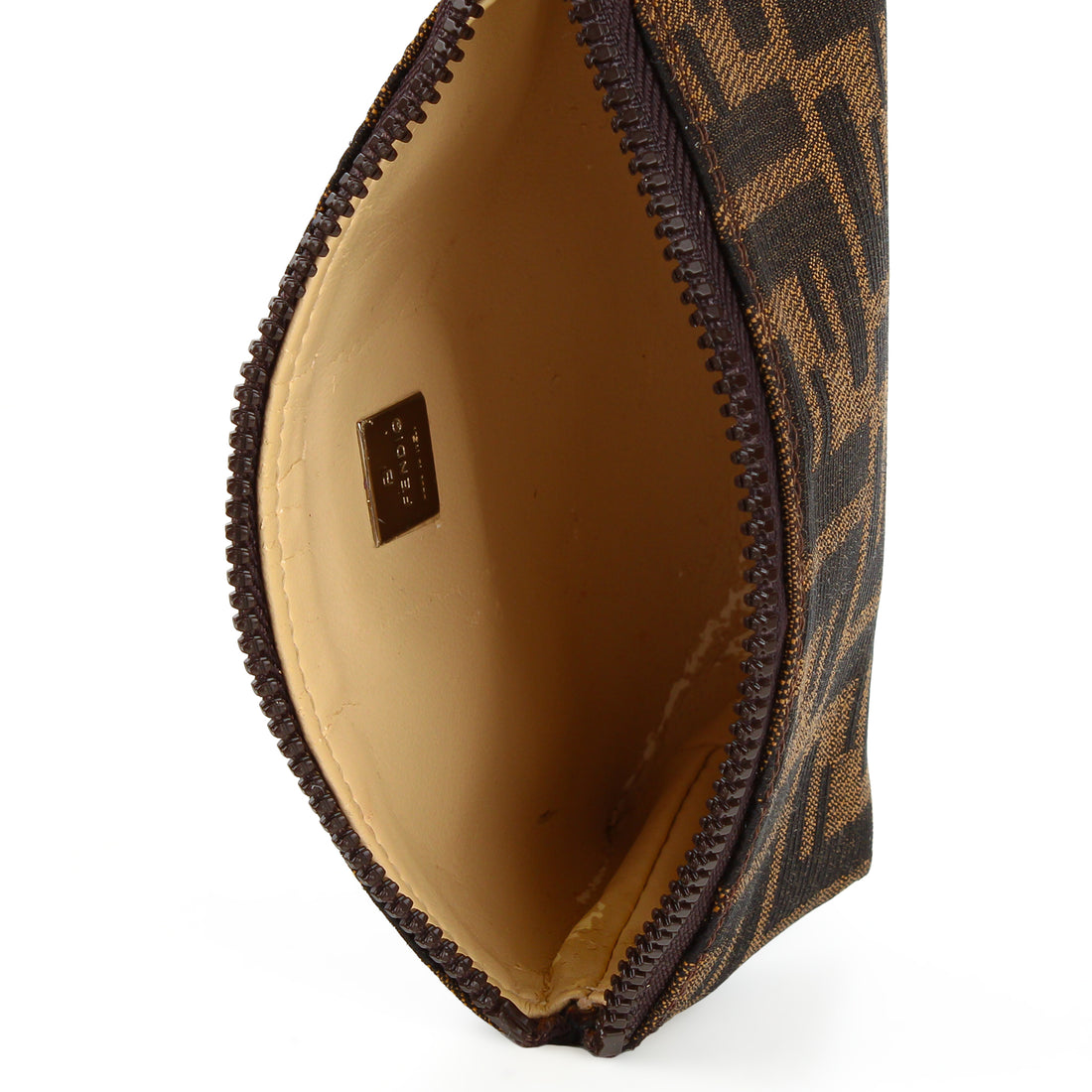 FENDI Zucca Pouch - Brown