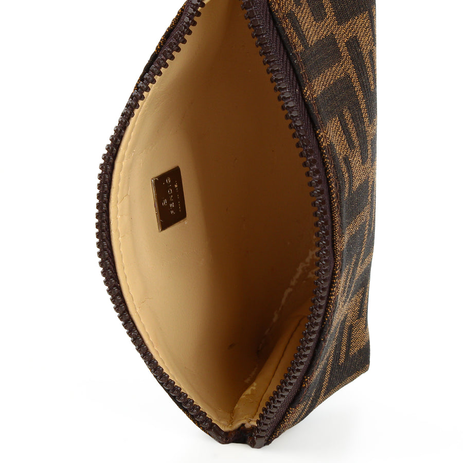 FENDI Zucca Pouch - Brown