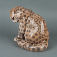 ROYAL COPENHAGEN Panther 2555 Figurine