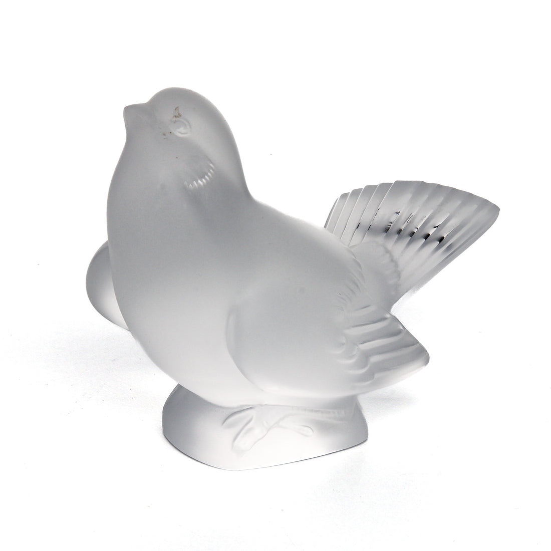 LALIQUE Sparrow Head Up