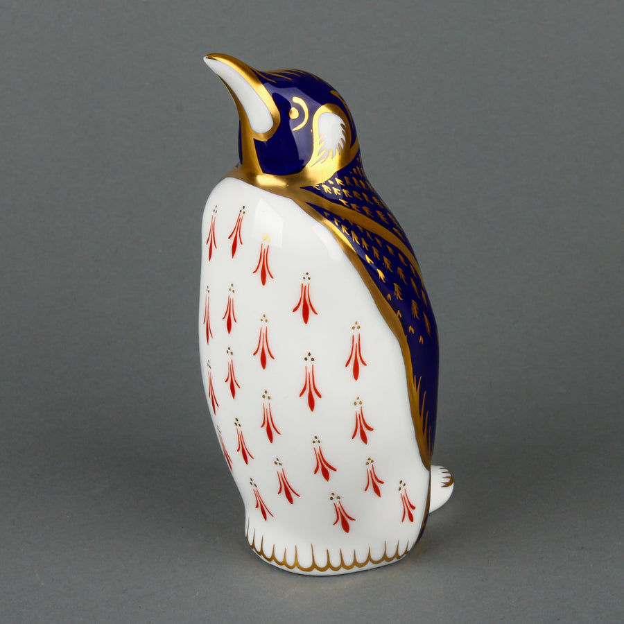 ROYAL CROWN DERBY Penguin Paperweight