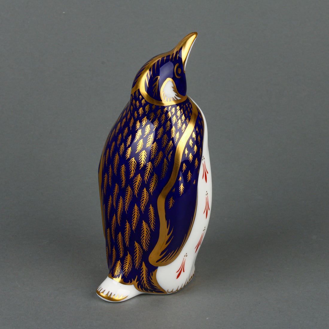 ROYAL CROWN DERBY Penguin Paperweight