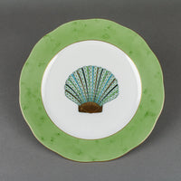 HEREND Sea Life - Fishnet Fish Course Plates - Set of 3