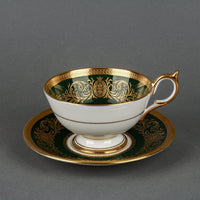 AYNSLEY Imperial Laurel Green - 12 Place Settings