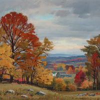Frederick Henry Brigden - "Chassel's Barn" - Oil on Canvas