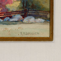 Frederick Henry Brigden - "Haliburton Late September" - Watercolour on Paper