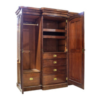 Vintage Mahogany Armoire