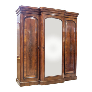 Vintage Mahogany Armoire