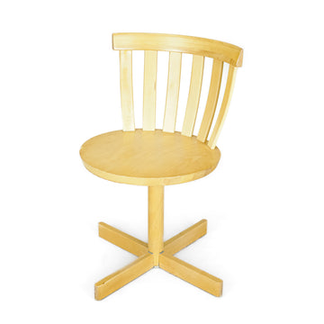 EDSBY VERKEN Beech Swivel Chairs Set of 2