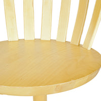 EDSBY VERKEN Beech Swivel Chairs Set of 2
