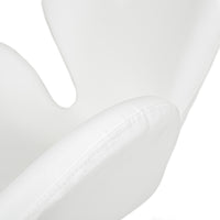 PAIR ZUO Pori Arm Chairs White