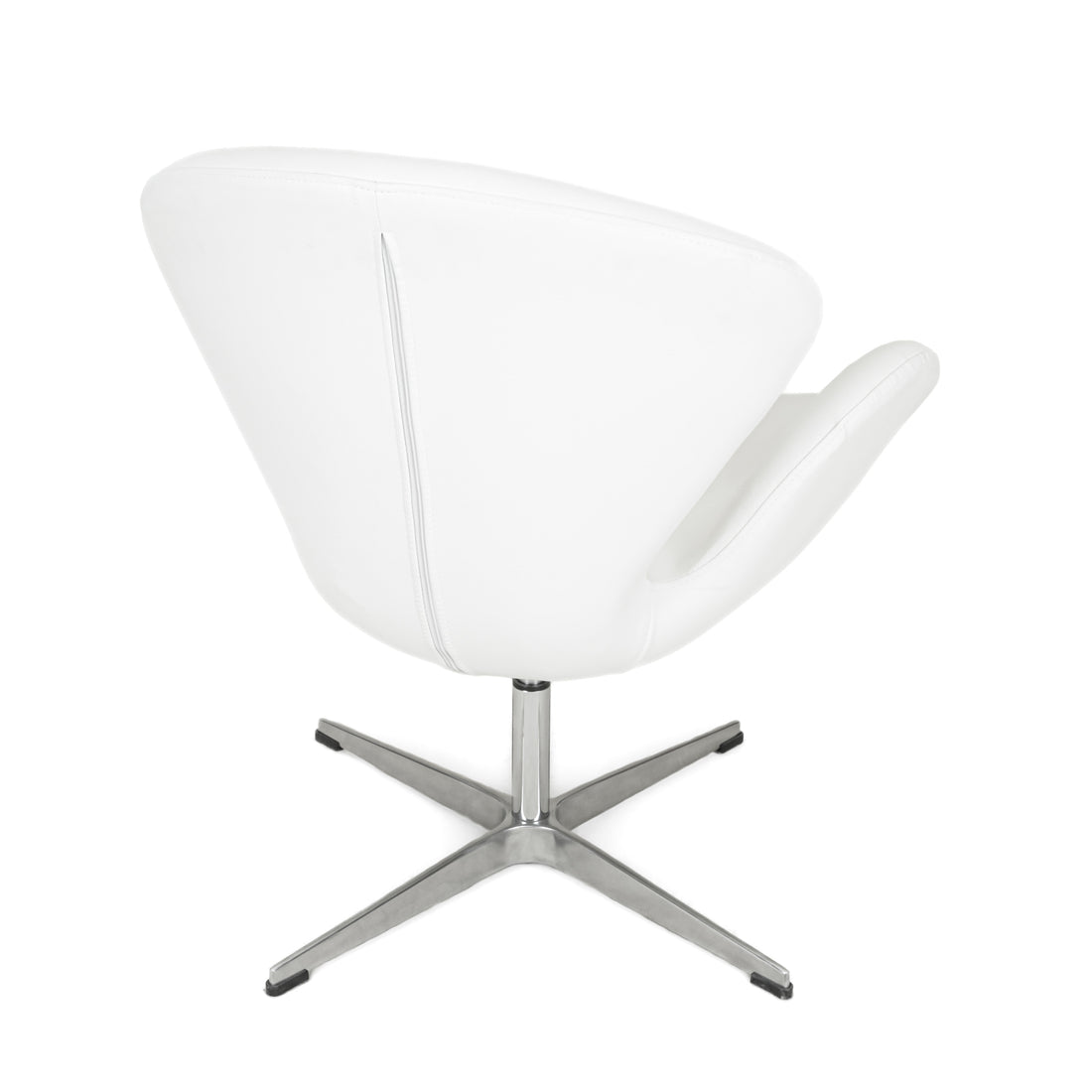 PAIR ZUO Pori Arm Chairs White