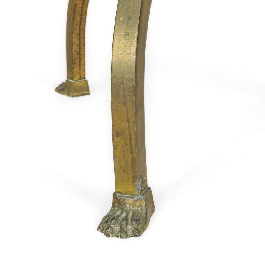 Vintage Brass & Steel Ecclesiastical Offering Stand