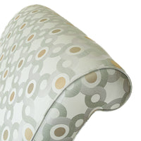 Modern Chaise Longue Grey & Tan Upholstery