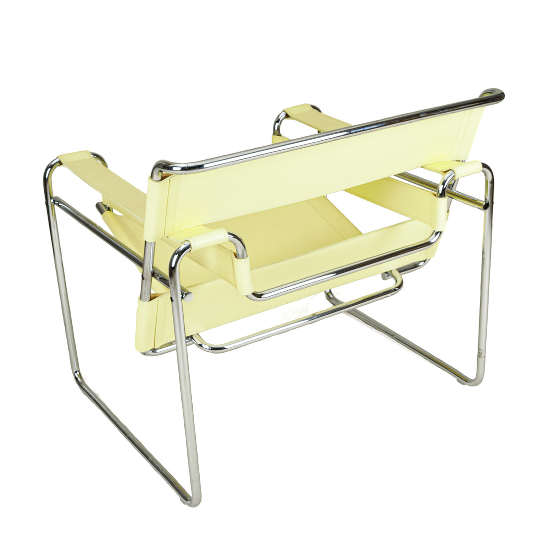 KNOLL Wassily Chair in Yellow Leather