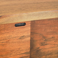 Solid Black Walnut Buffet w/Steel Legs