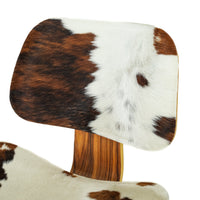 Eames Style Bent Plywood Chair w/Pony Skin