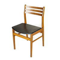 Vintage Teak Table & 6 Chairs
