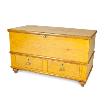 Vintage Pine Storage Box w/Drawers