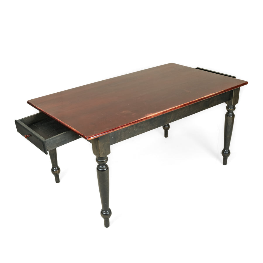 Solid Maple Table & 4 Windsor Style Chairs