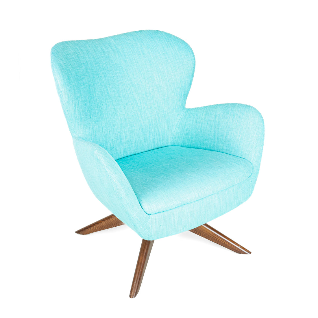 ISA Dream Lounge Armchairs Blue Upholstery Set Of 2