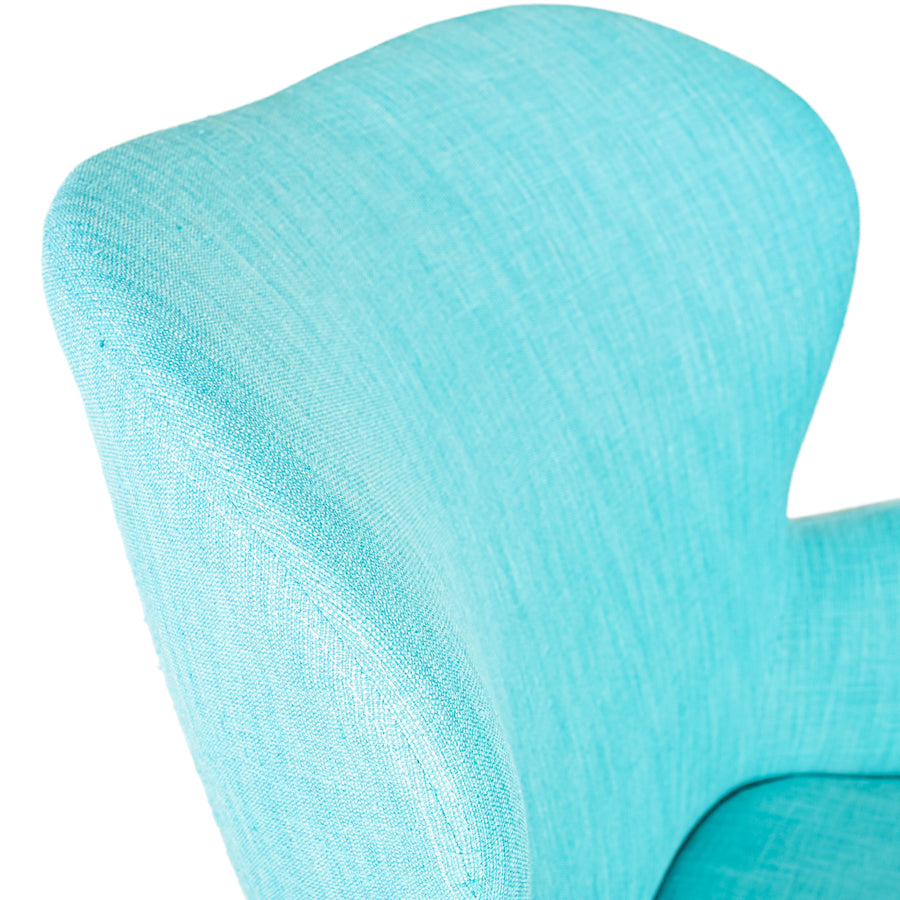 ISA Dream Lounge Armchairs Blue Upholstery Set Of 2