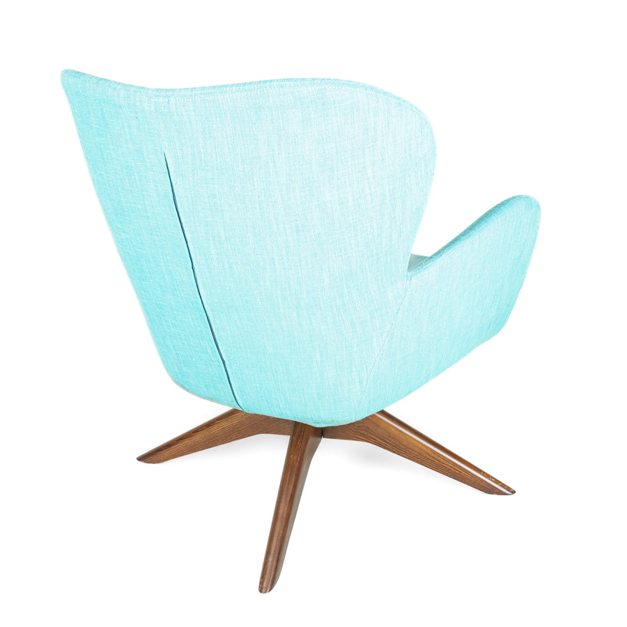 ISA Dream Lounge Armchairs Blue Upholstery Set Of 2