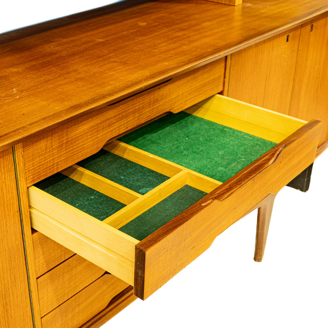 Vintage Teak Buffet & Hutch