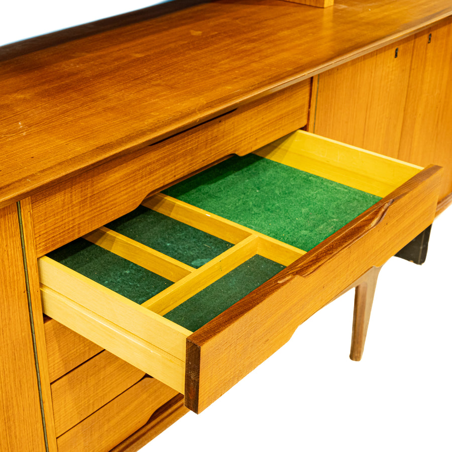 Vintage Teak Buffet & Hutch