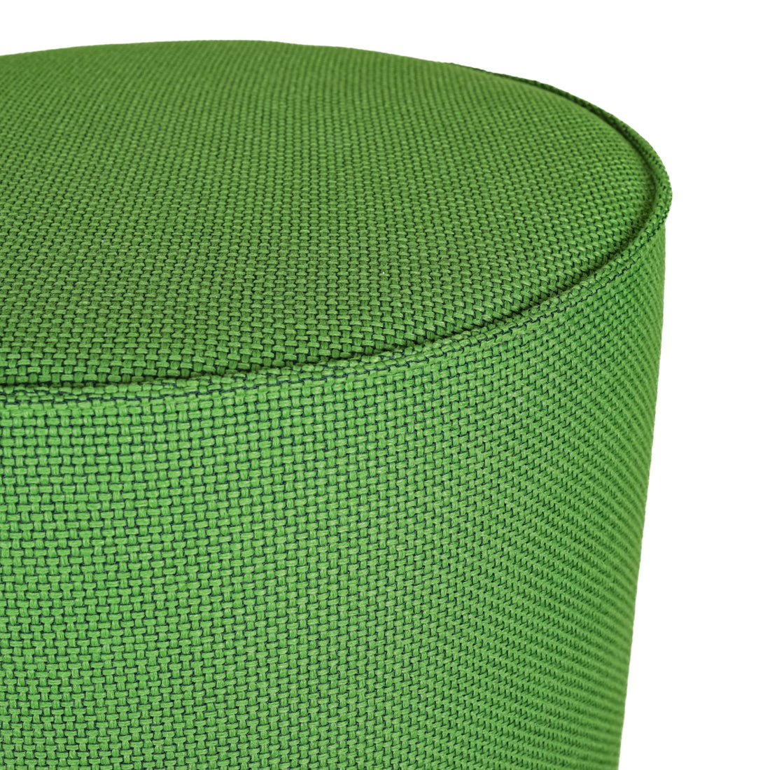 KNOLL Unscripted Green Upholstered Stool