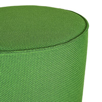 KNOLL Unscripted Green Upholstered Stool