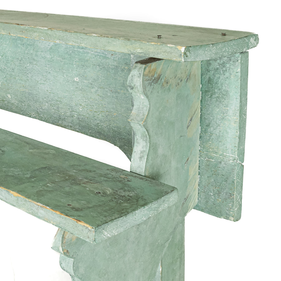 Painted Wooden Rustic Plant Steps