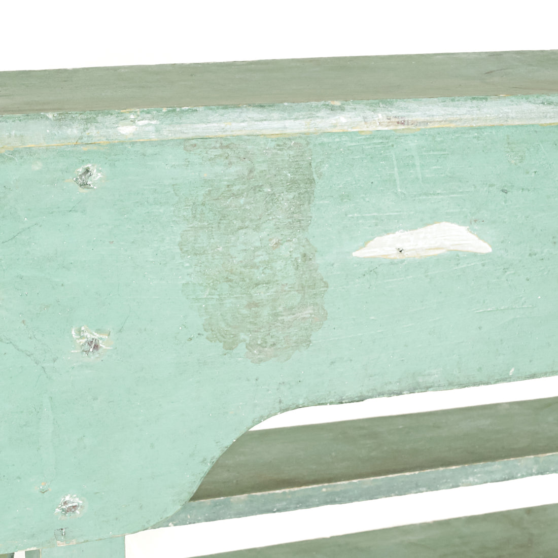 Painted Wooden Rustic Plant Steps