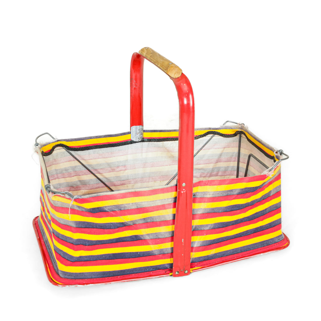 Vintage Wire Retail Stand - Fold Away Baskets