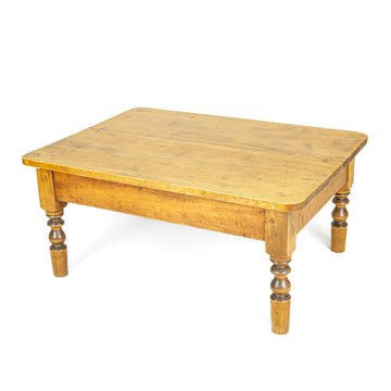 Vintage Pine Table With Shortened Legs