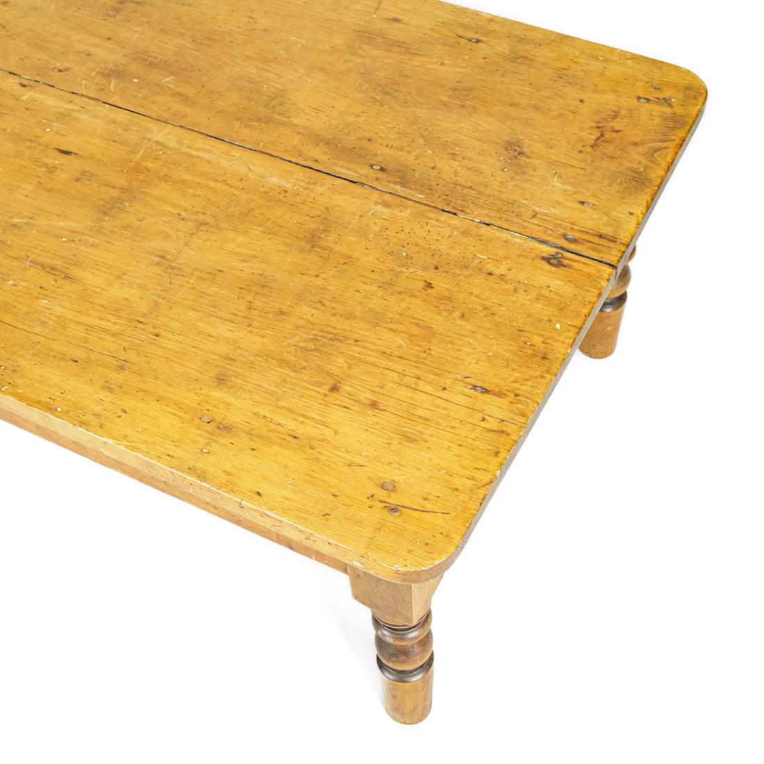 Vintage Pine Table With Shortened Legs