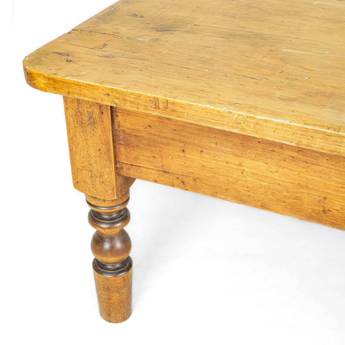 Vintage Pine Table With Shortened Legs