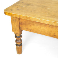 Vintage Pine Table With Shortened Legs