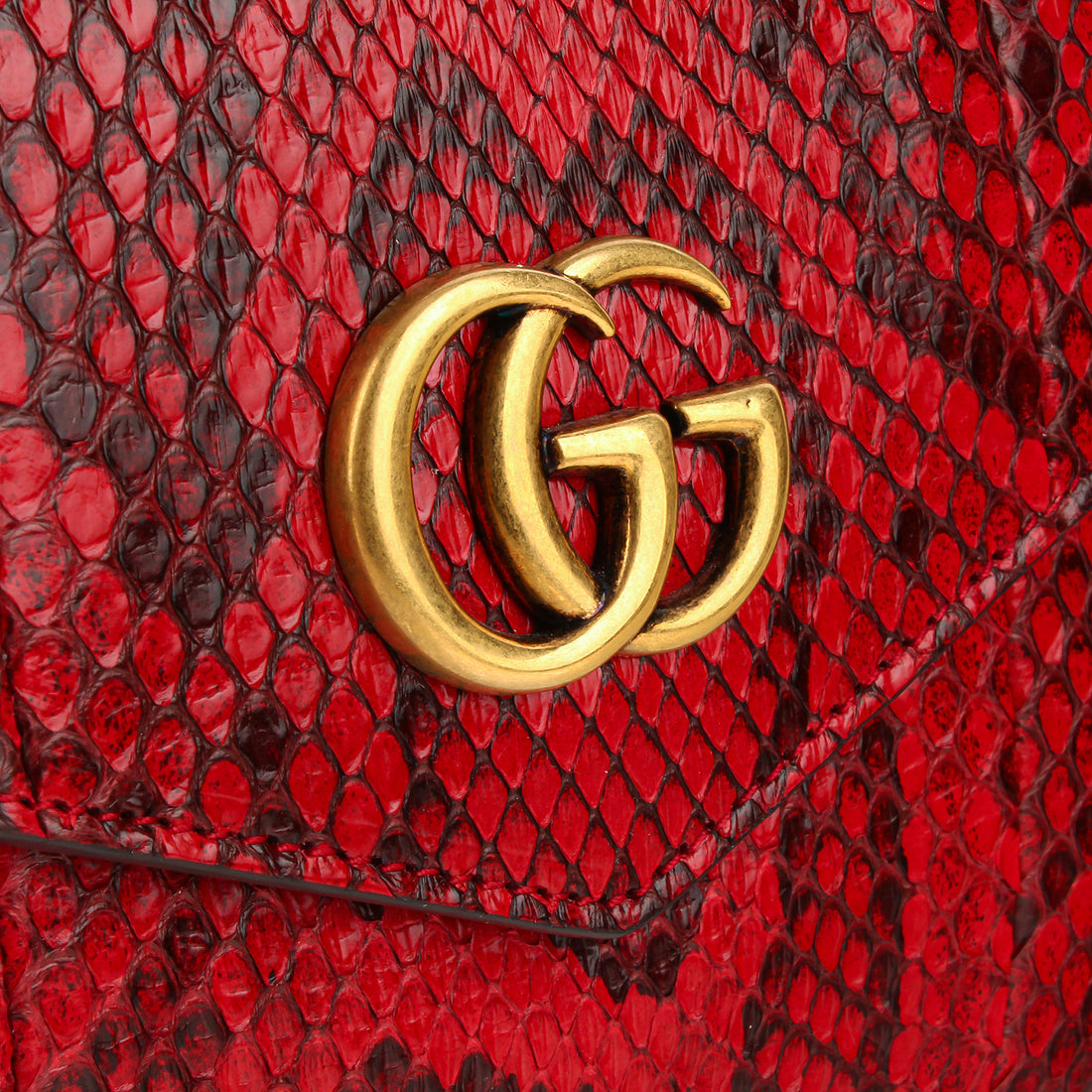 GUCCI Thiara Shoulder Bag - Python