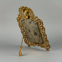 BRADLEY & HUBBARD Gilt Cast Brass Bacchus Mirror 3509 3504