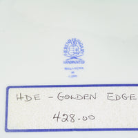 HEREND Golden Edge Dinner Plate