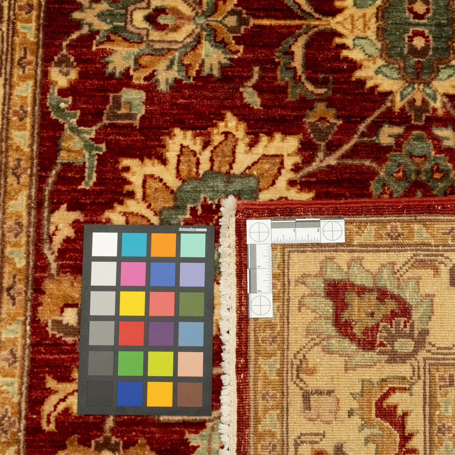 FABERCE Hand-Knotted Wool Rug 6'3" x 3'11"
