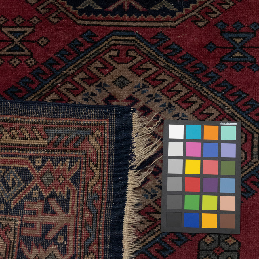 Hand-Knotted Wool Rug 6'9" x 4'1"