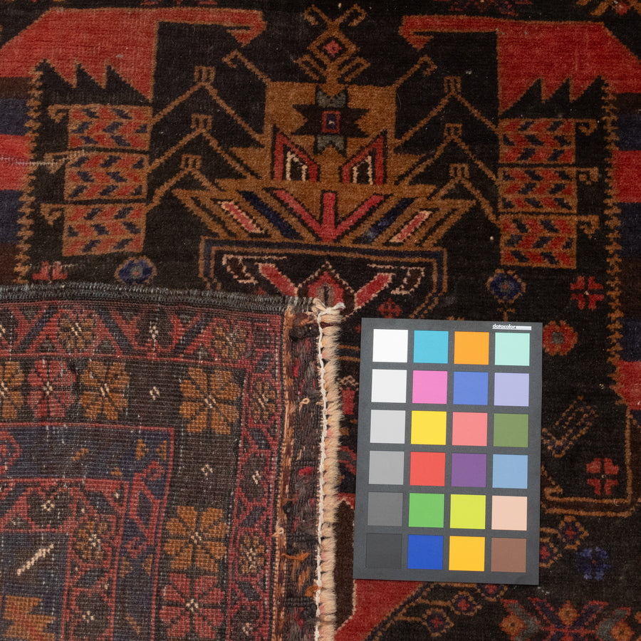 Hand-Knotted Wool Rug 7' x 3'7"