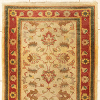 Hand-Knotted Wool Runner 14'8" x 2'6"