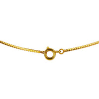 HSTERN 18K Yellow Gold Pear-Shaped Aquamarine Pendant Necklace